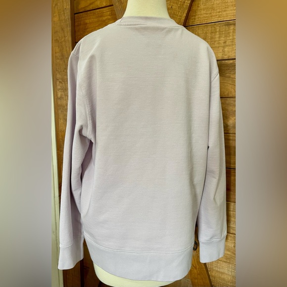 The North Face Women’s Light Purple Crewneck Sweat Shirt - Picture 3 of 4